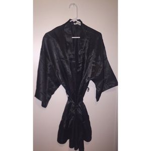 Silk robe